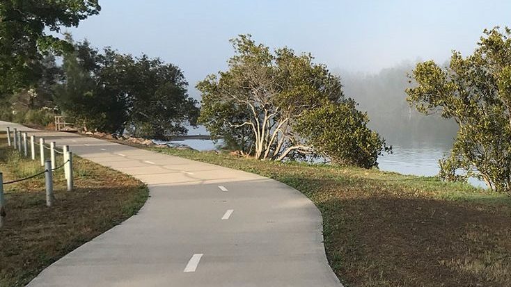 Footpath Greens for a walkable and cyclable Lake Macquarie