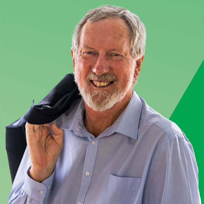 Cr Greg Clancy, 2021 Greens candidate for Clarence Valley Council