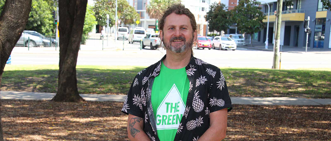 Peter Strong, 2021 Greens candidate for Bayside Council, Mascot Ward