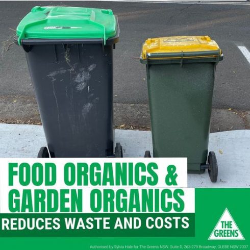 We need a Food Organics Garden Organics Waste Collection in Waverley